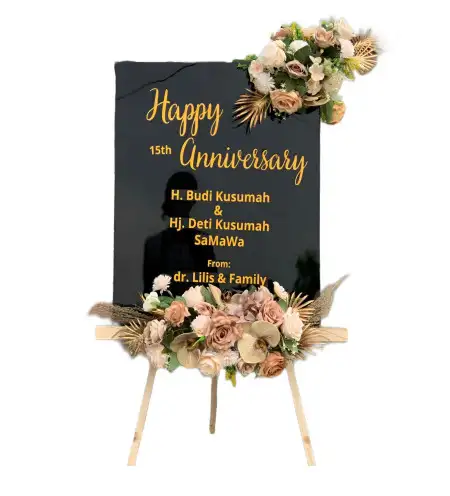 Papan Bunga Akrilik Pulau Morotai